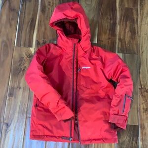 Patagonia Snowshot red ski jacket